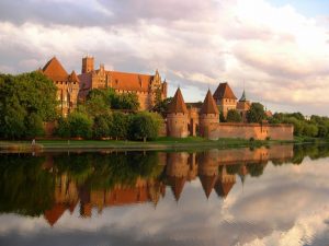 Costa del mar Báltico cerca de Gdańsk