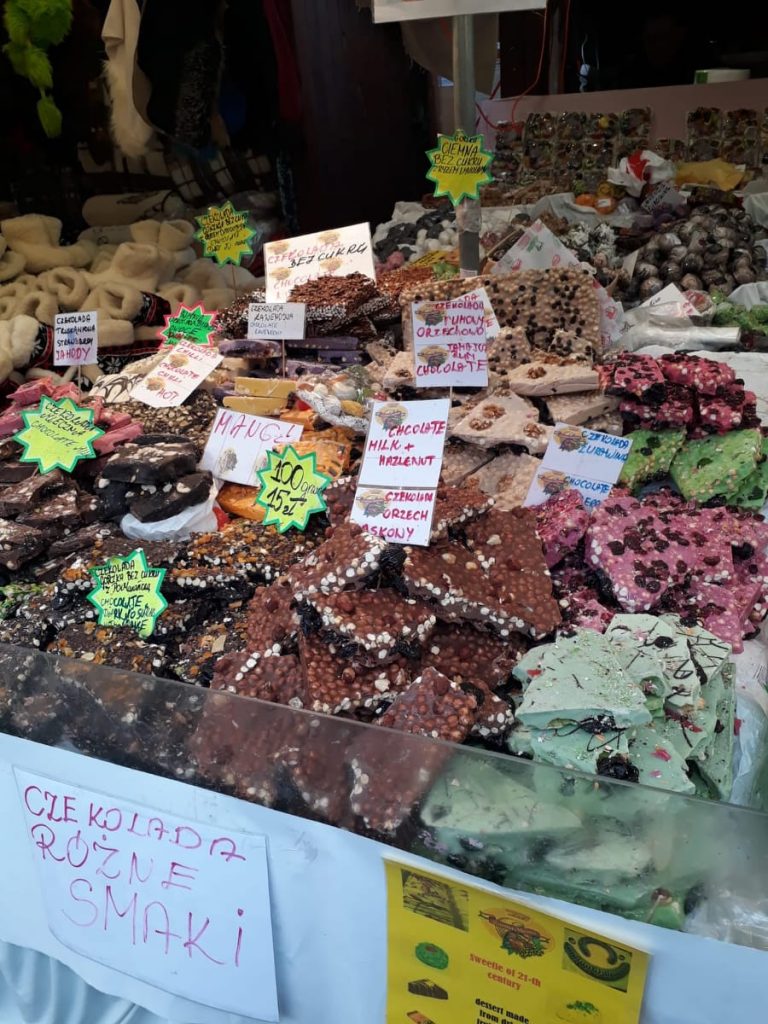 navidad cracovia chocolate