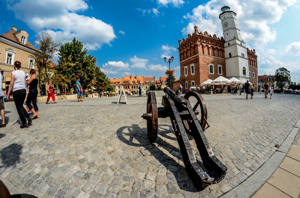 sandomierz pueblo mas bonito de polonia