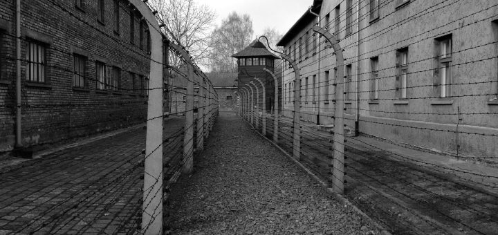 Barracones de prisioneros conservados en el museo de Auschwitz-Birkenau en Polonia