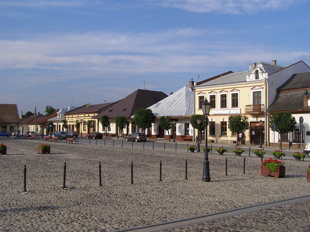 plaza mayor en stary sacz