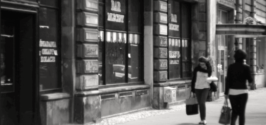 tipico antiguo bar mleczny en Polonia