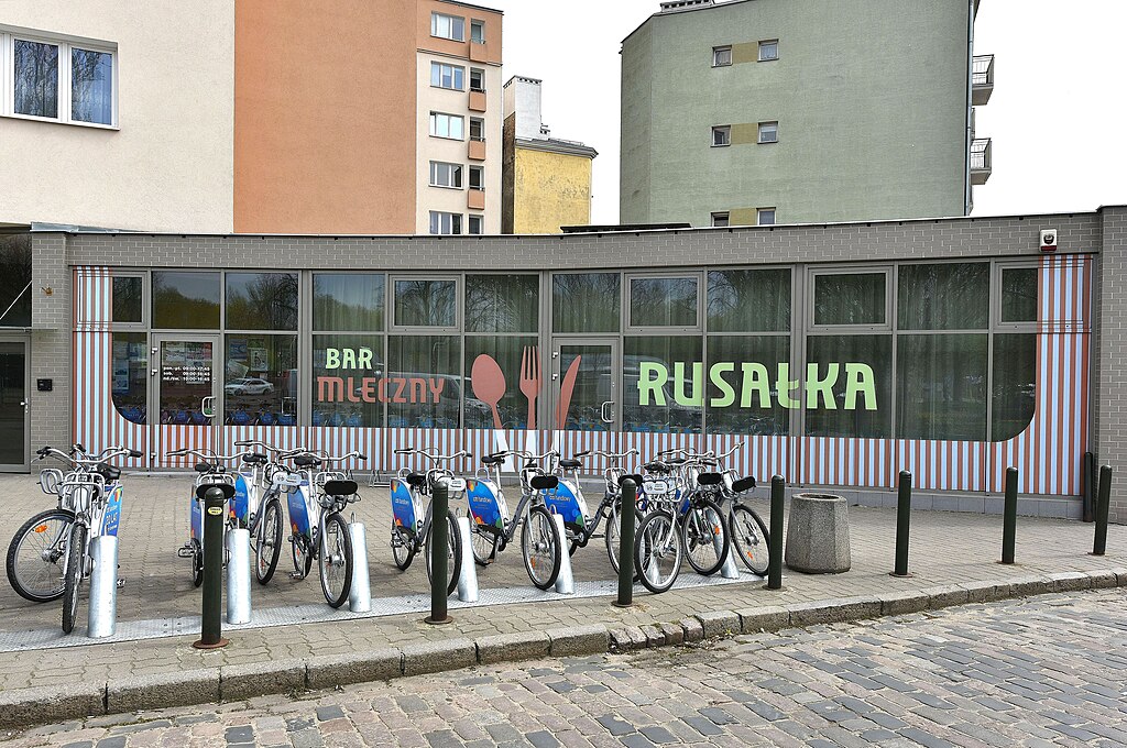 bar de leche rusalka en varsovia