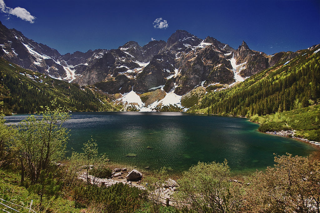 lago morskie oko tatra cerca de zakopane