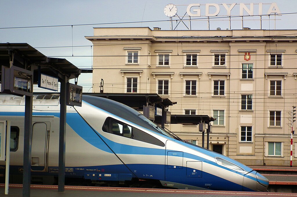 tren de alta velocidad en polonia